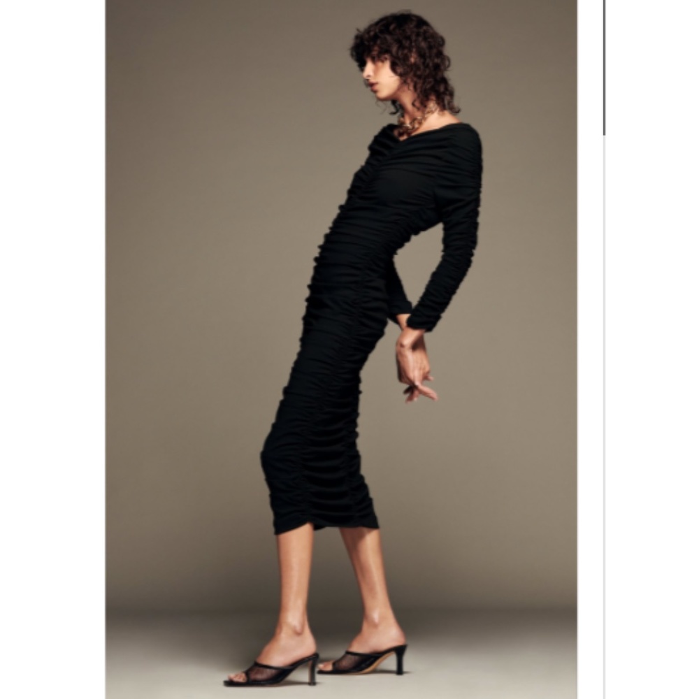 ZARA LIMITED EDITION DRAPED DRESS - NWT